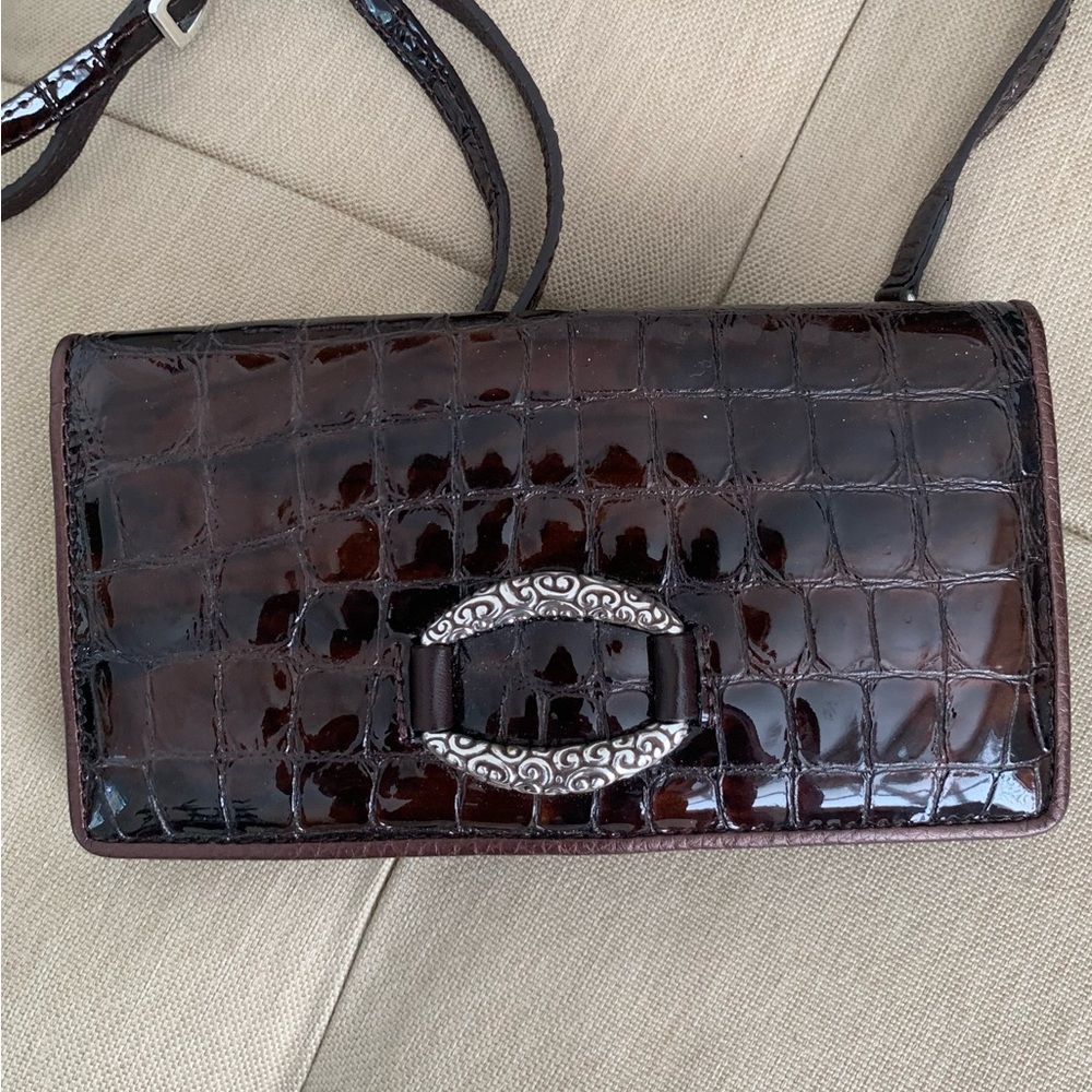 Brighton Cher large wallet with adjustable strap